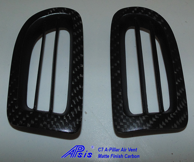 14-UP C7 Corvette Stingray, Carbon Fiber A-Pillar Air Vent